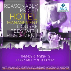 Reasonably priced Hotel Management Course fees With Placement