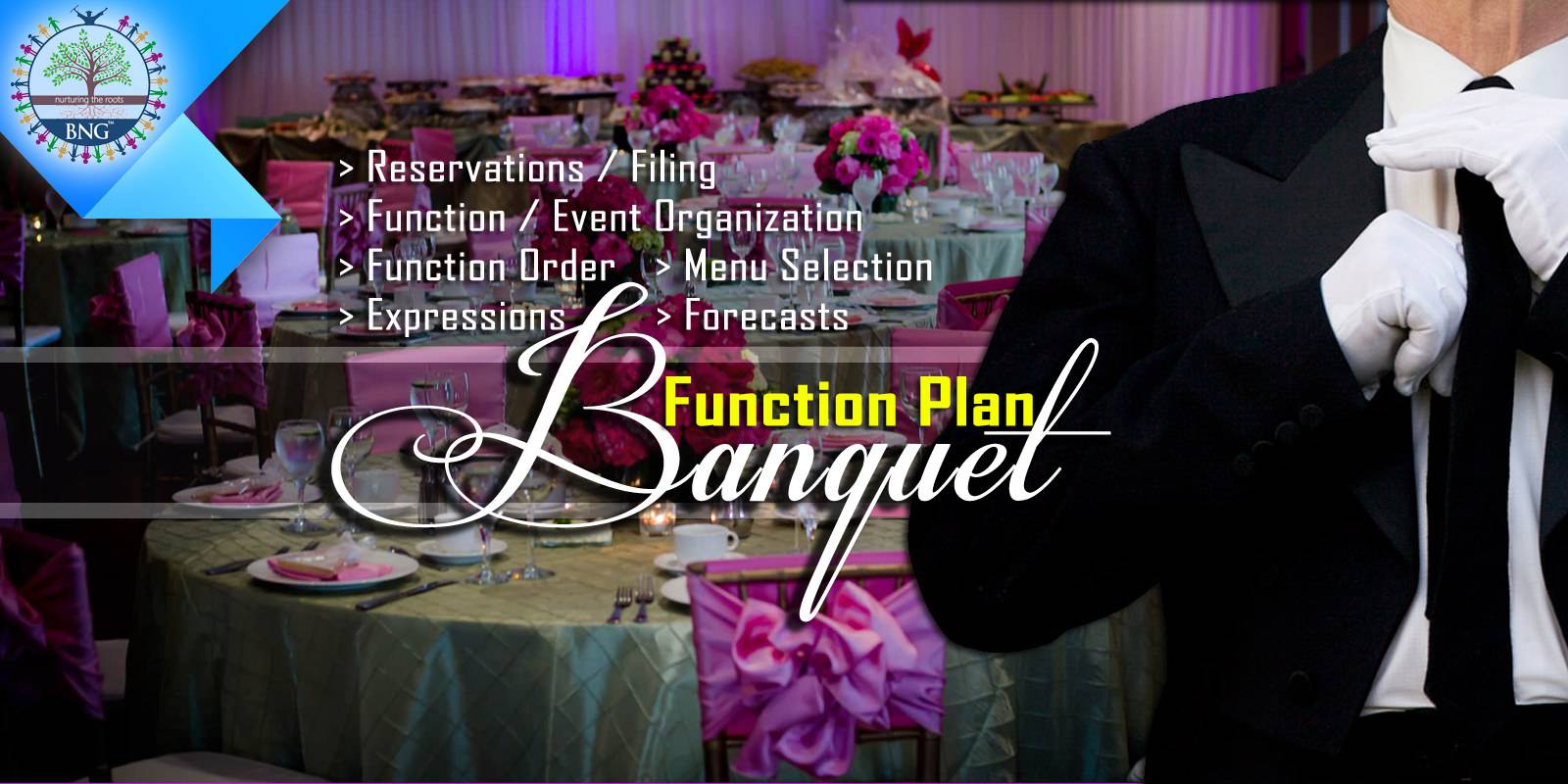 Organizational Chart Of Banquet And Catering Service